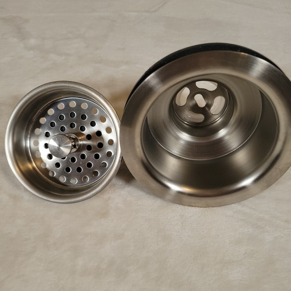 Signature Hardware 933321-1 3.5" Bskt Strainer w/Sink Flange for Sinks up to 1"